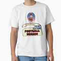 Football Season Dont Disturb Door Sign T-Shirt - Graphic Print Unisex - T-Shirt, Sweatshirt, Hoodie
