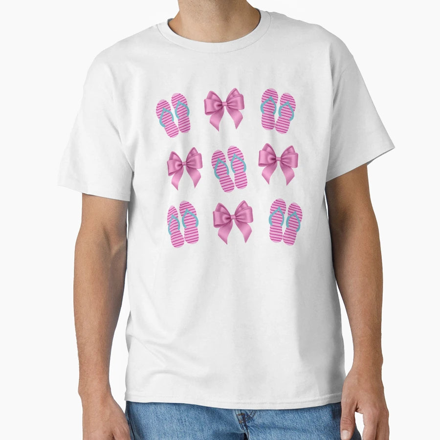Flip Flops Coquette T-Shirt - Graphic Print for Adults - T-Shirt, Sweatshirt, Hoodie