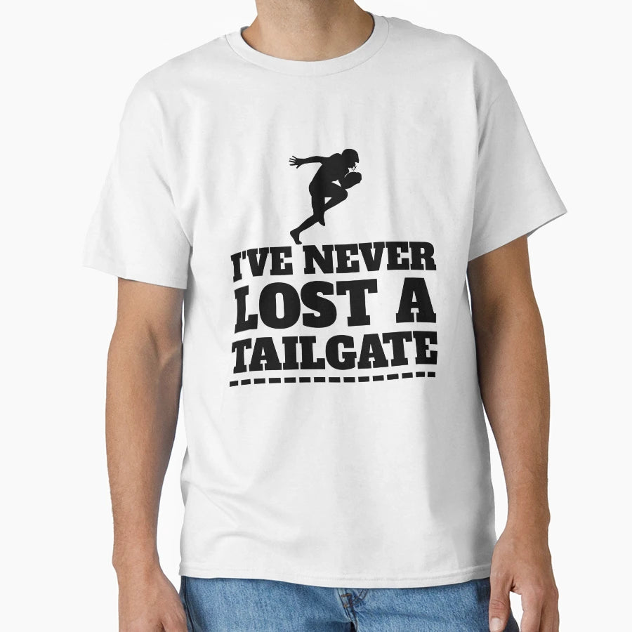 Never Lost Tailgate T-Shirt - Graphic Print Unisex - T-Shirt, Sweatshirt, Hoodie