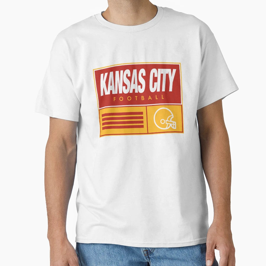 Kansas City Football T-Shirt - Streetwear Style Unisex - T-Shirt, Sweatshirt, Hoodie