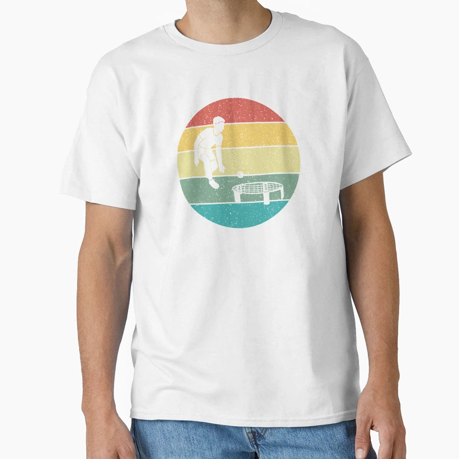 Roundnet T-Shirt - Minimalist Print Men Women - T-Shirt, Sweatshirt, Hoodie