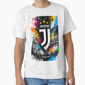 Fino Alla Fine Juve Splash Watercolor T-Shirt - Streetwear Style Men Women - T-Shirt, Sweatshirt, Hoodie