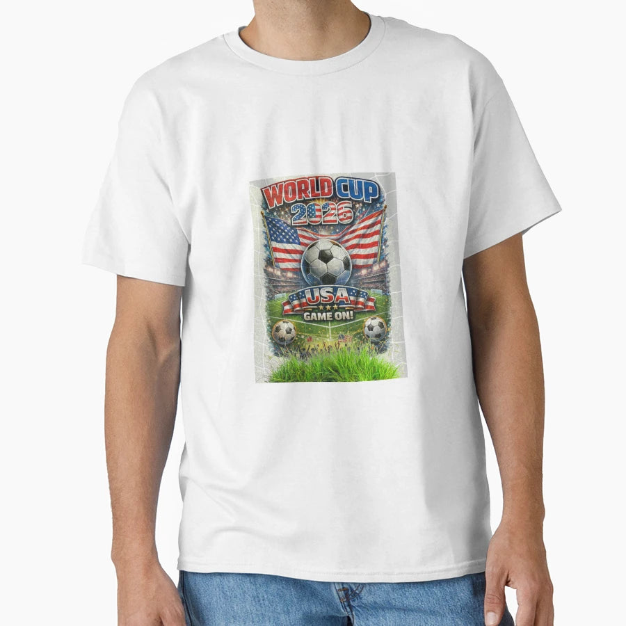 World Cup Football 2026 T-Shirt - Unique Graphic Unisex - T-Shirt, Sweatshirt, Hoodie