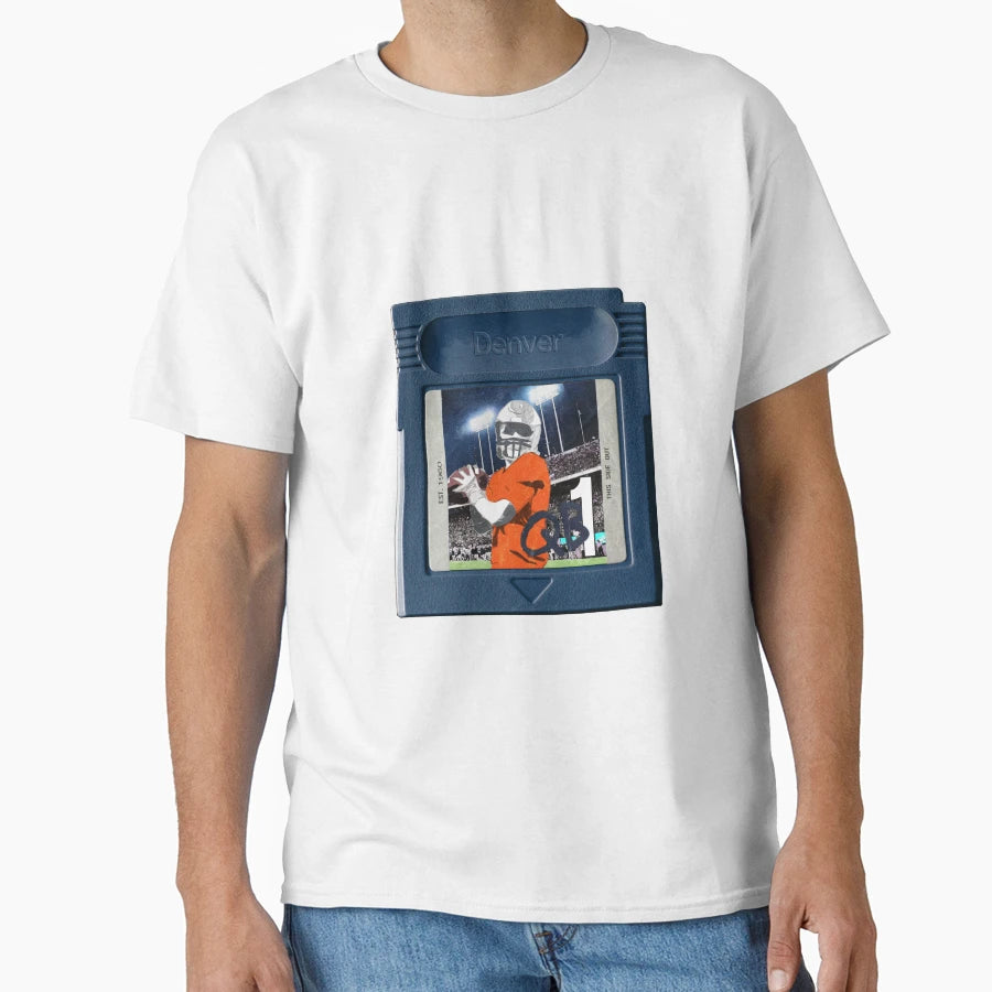 Football Denver T-Shirt - Aesthetic Graphic Unisex - T-Shirt, Sweatshirt, Hoodie
