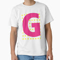 G Letter Letter G T-Shirt - Unique Graphic Men Women - T-Shirt, Sweatshirt, Hoodie