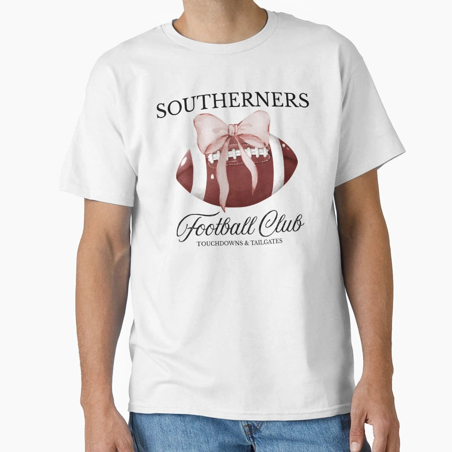 Cutesy Football Club T-Shirt - Fun Novelty Design for Adults - T-Shirt, Sweatshirt, Hoodie