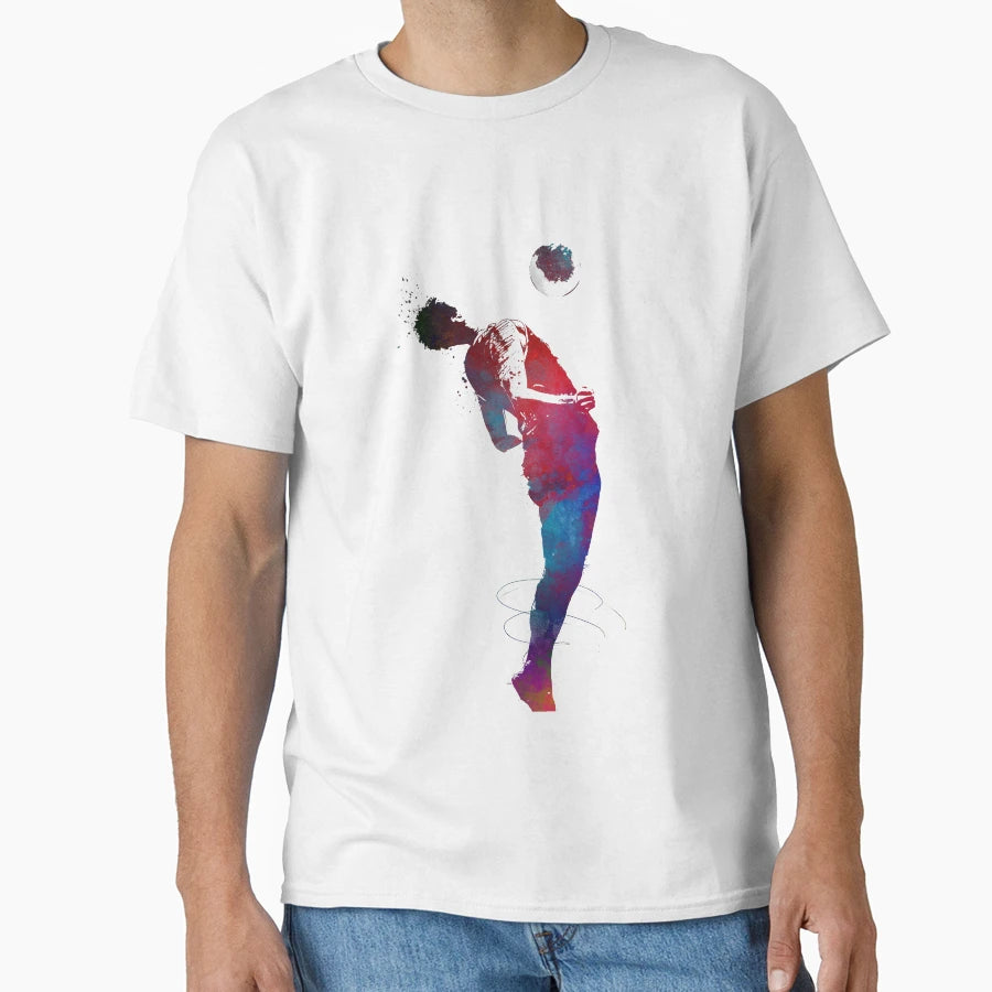 Football Player Sport Art Football T-Shirt - Fun Novelty Design Men Women - T-Shirt, Sweatshirt, Hoodie