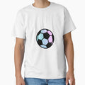 Ombr Soccer Ball T-Shirt - Casual Everyday Wear for Adults - T-Shirt, Sweatshirt, Hoodie