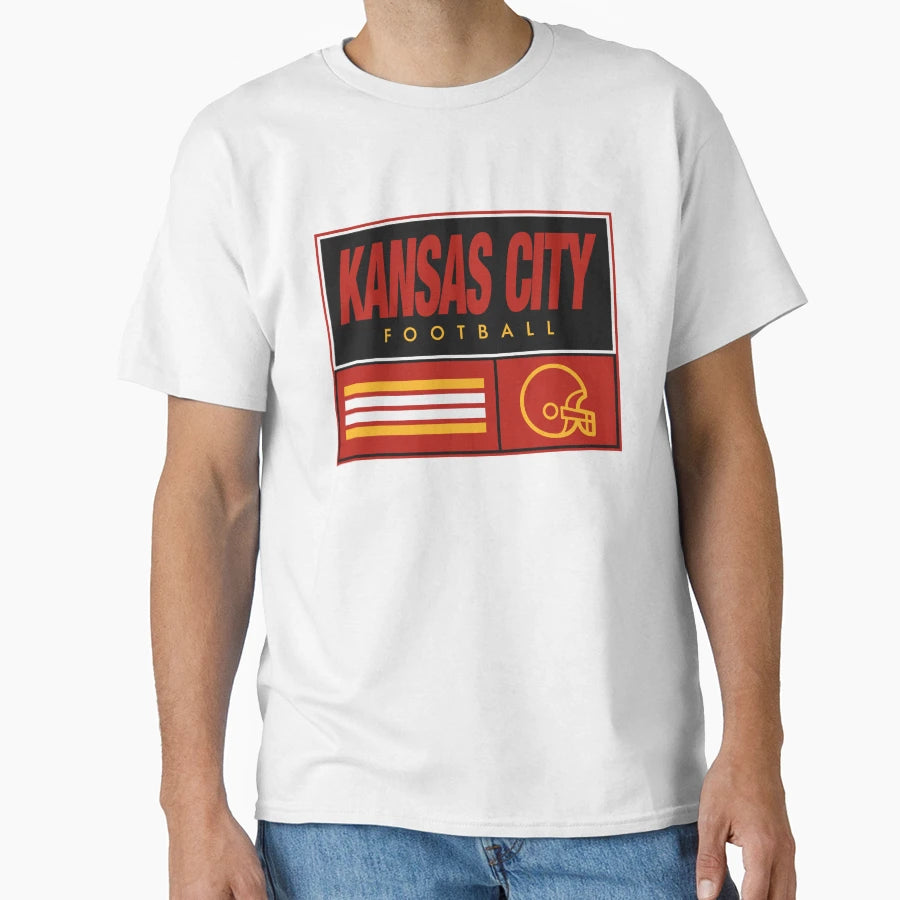 Kansas City Football T-Shirt - Novelty Apparel Unisex - T-Shirt, Sweatshirt, Hoodie