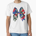 Patriotic Camouflage Bow Stars And T-Shirt - Streetwear Style for Adults - T-Shirt, Sweatshirt, Hoodie
