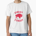 Sunday Funday 716 Buffalo New York T-Shirt - Trendy Graphic for Adults - T-Shirt, Sweatshirt, Hoodie