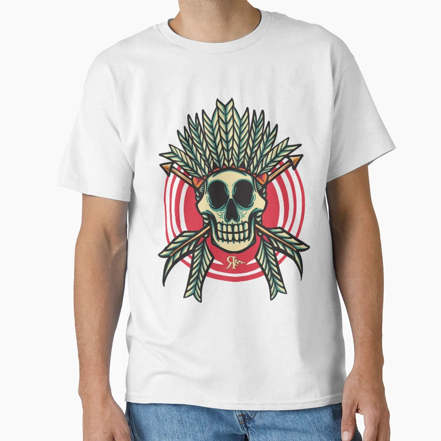 Rogue Skull 01 Tattoo Graffiti Art T-Shirt - Trendy Graphic Men Women - T-Shirt, Sweatshirt, Hoodie