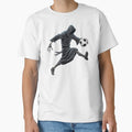 Skeletor Death Playing Football T-Shirt - Streetwear Style Unisex - T-Shirt, Sweatshirt, Hoodie
