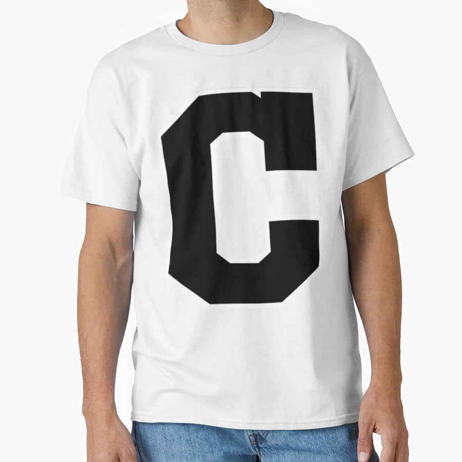 Block C Outline T-Shirt - Minimalist Print Men Women - T-Shirt, Sweatshirt, Hoodie
