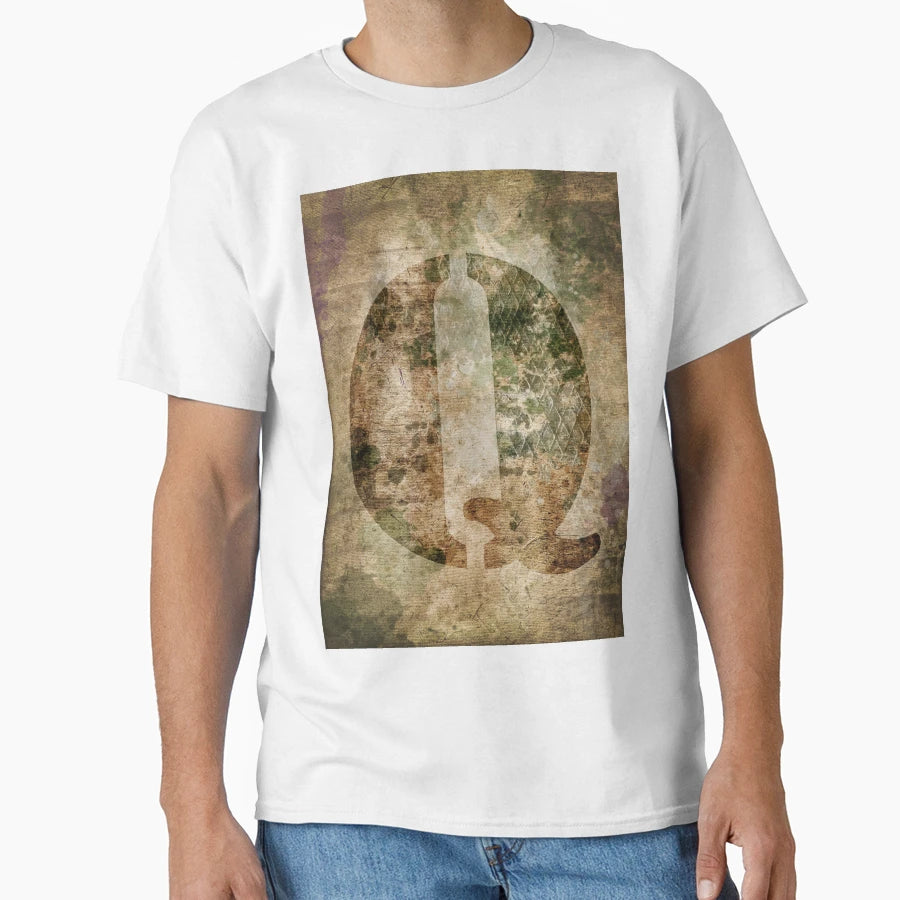 Industrial Letter Q T-Shirt - Unique Graphic Unisex - T-Shirt, Sweatshirt, Hoodie