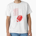 American Flag Football Usa Patriotic T-Shirt - Minimalist Print Men Women - T-Shirt, Sweatshirt, Hoodie
