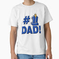 Number 1 Dad T-Shirt - Trendy Graphic for Adults - T-Shirt, Sweatshirt, Hoodie