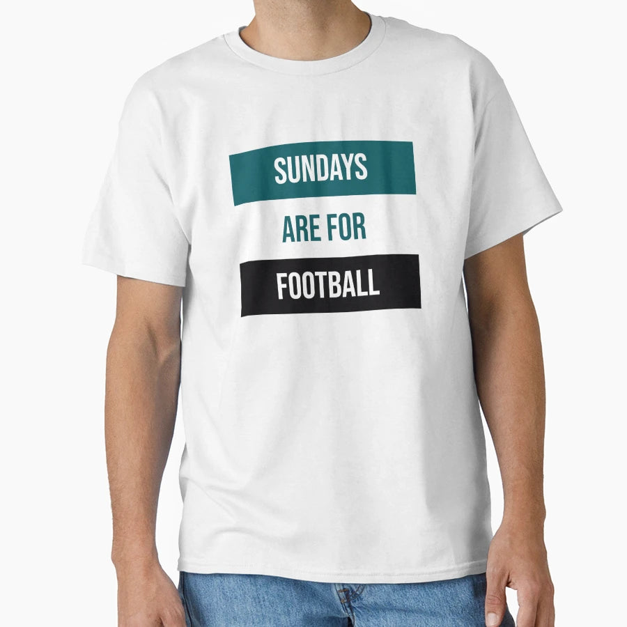 Sundays Are Football T-Shirt - Custom Art Print for Adults - T-Shirt, Sweatshirt, Hoodie