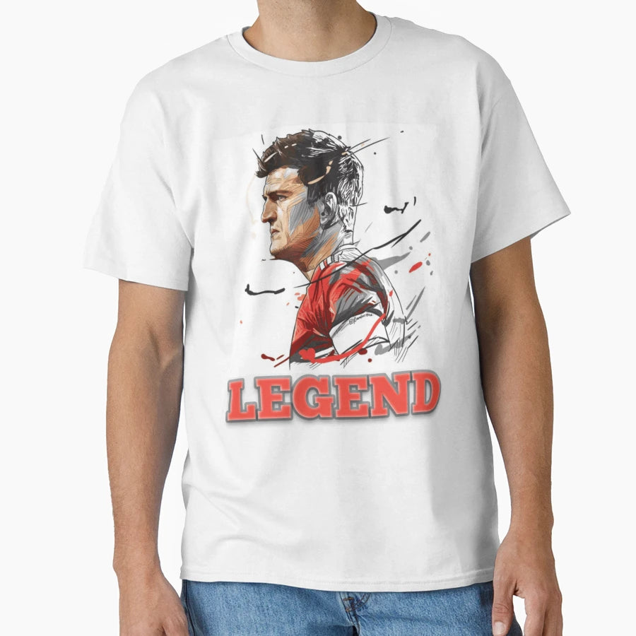 Legend Football Portrait T-Shirt - Casual Everyday Wear for Adults - T-Shirt, Sweatshirt, Hoodie
