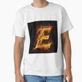 Letter E Lighting T-Shirt - Aesthetic Graphic Unisex - T-Shirt, Sweatshirt, Hoodie