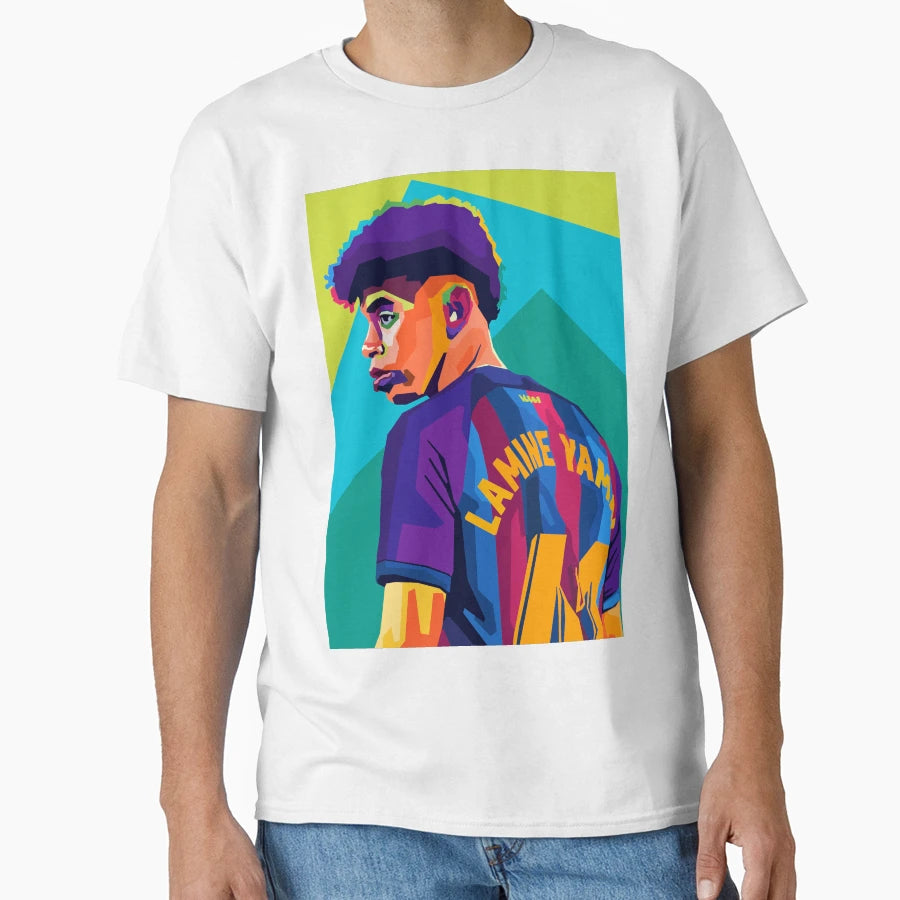 Lamine Yamal Wpap Pop Art T-Shirt - Unique Graphic Unisex - T-Shirt, Sweatshirt, Hoodie
