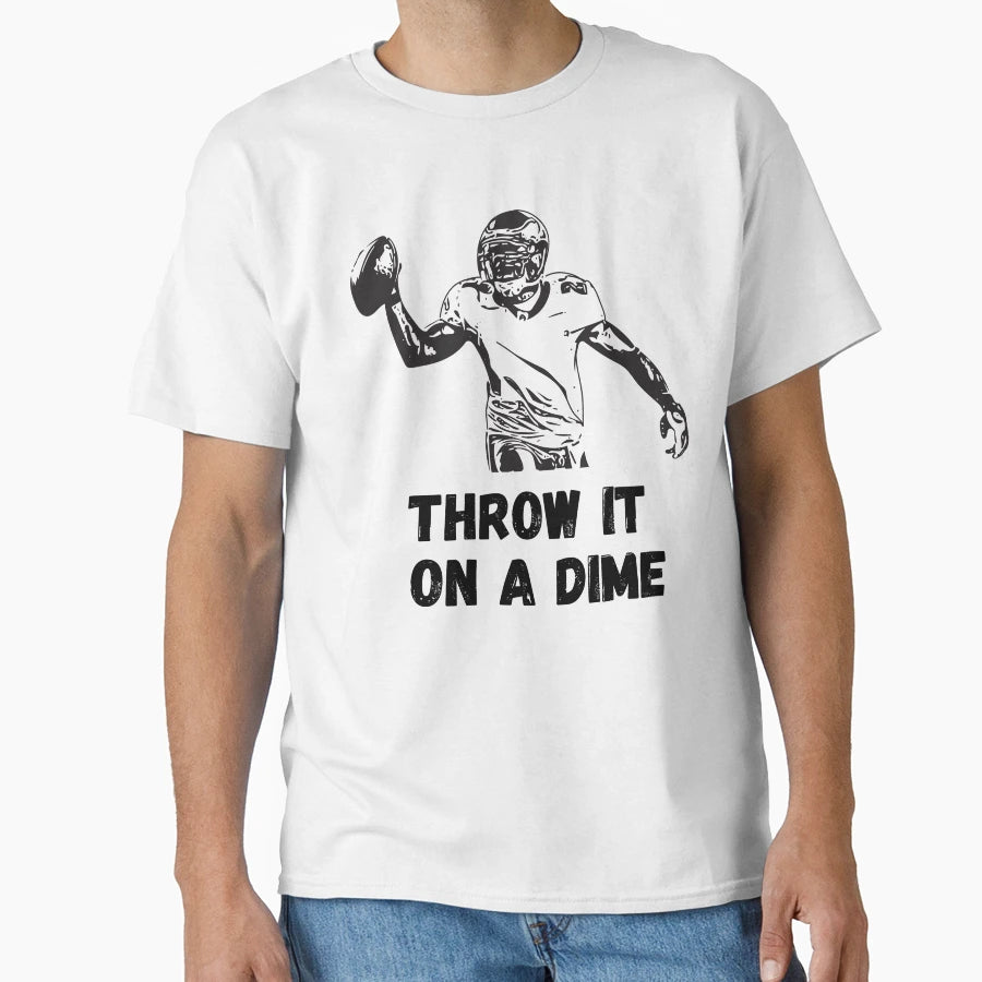 Trace Mcsorley Throw It Dime T-Shirt - Minimalist Print Unisex - T-Shirt, Sweatshirt, Hoodie