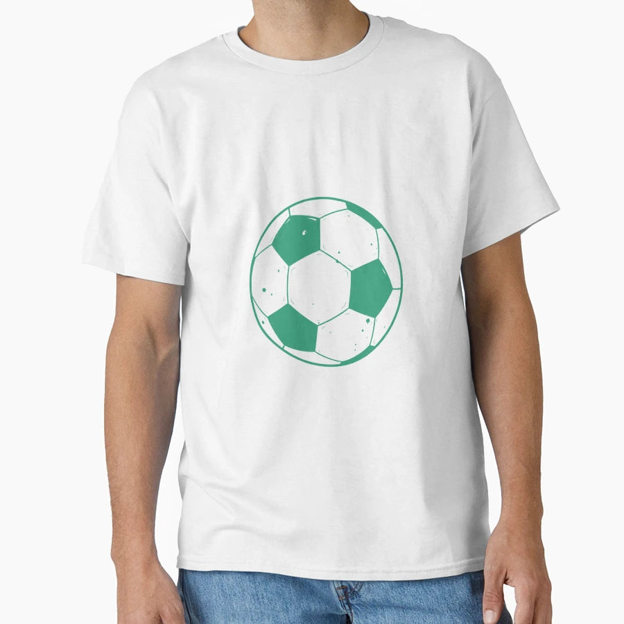 Soccer Ball T-Shirt - Aesthetic Graphic for Adults - T-Shirt, Sweatshirt, Hoodie