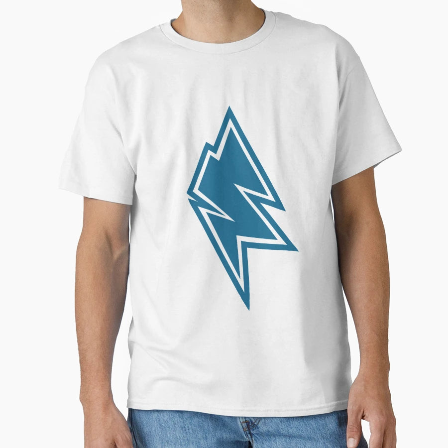 Blue Lightning Bolt T-Shirt - Unique Graphic for Adults - T-Shirt, Sweatshirt, Hoodie