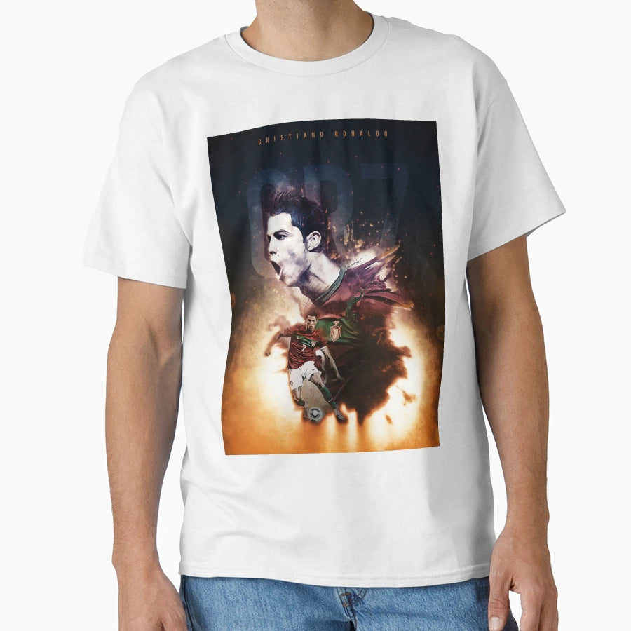 Cristiano Ronaldo 7 T-Shirt - Unique Graphic Unisex - T-Shirt, Sweatshirt, Hoodie