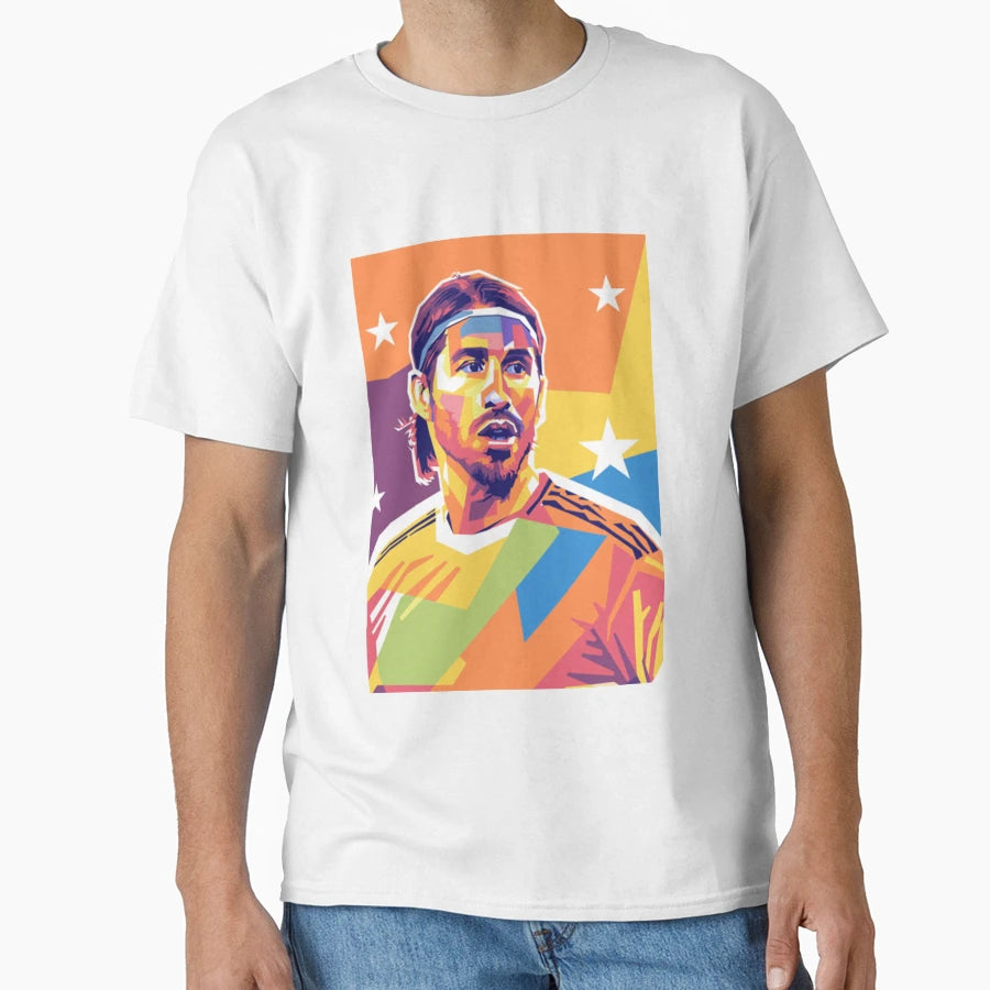 Sergio Ramos Sergio Ramos T-Shirt - Aesthetic Graphic Men Women - T-Shirt, Sweatshirt, Hoodie