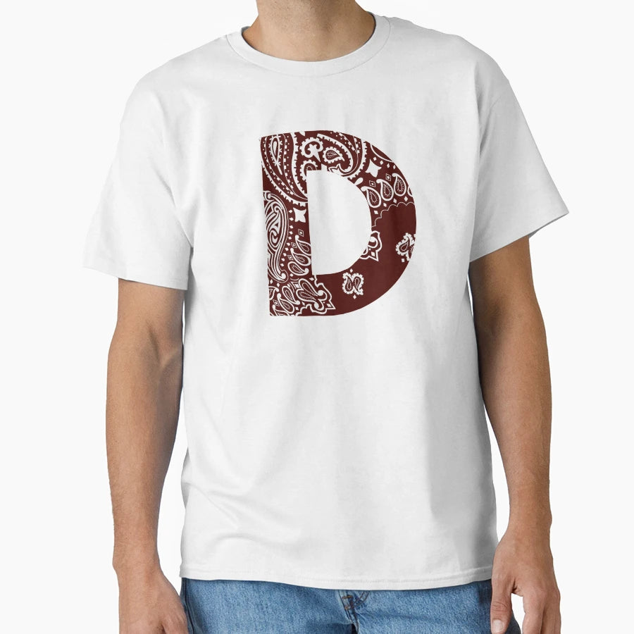 Bandana D T-Shirt - Casual Everyday Wear Men Women - T-Shirt, Sweatshirt, Hoodie