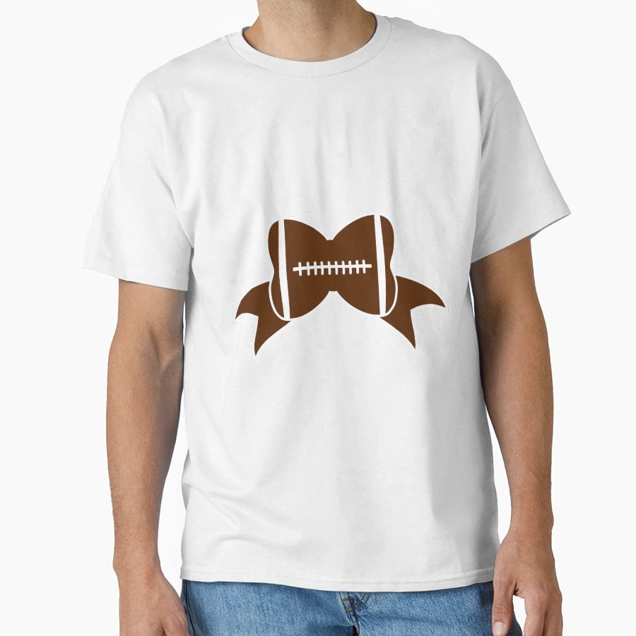 Football Bow Sports Fans Football T-Shirt - Novelty Apparel Unisex - T-Shirt, Sweatshirt, Hoodie