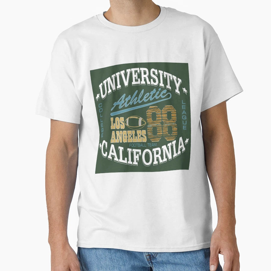 Athletic League University T-Shirt - Custom Art Print Men Women - T-Shirt, Sweatshirt, Hoodie