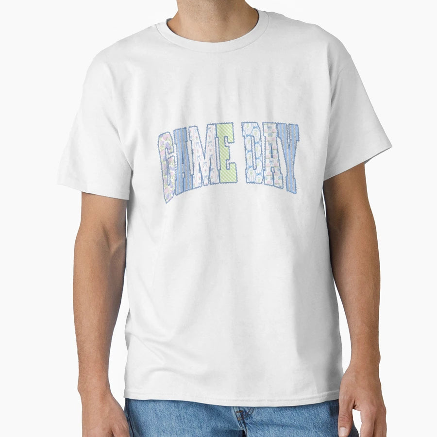 Baseball Game Day Coquette Floral T-Shirt - Casual Everyday Wear Men Women - T-Shirt, Sweatshirt, Hoodie