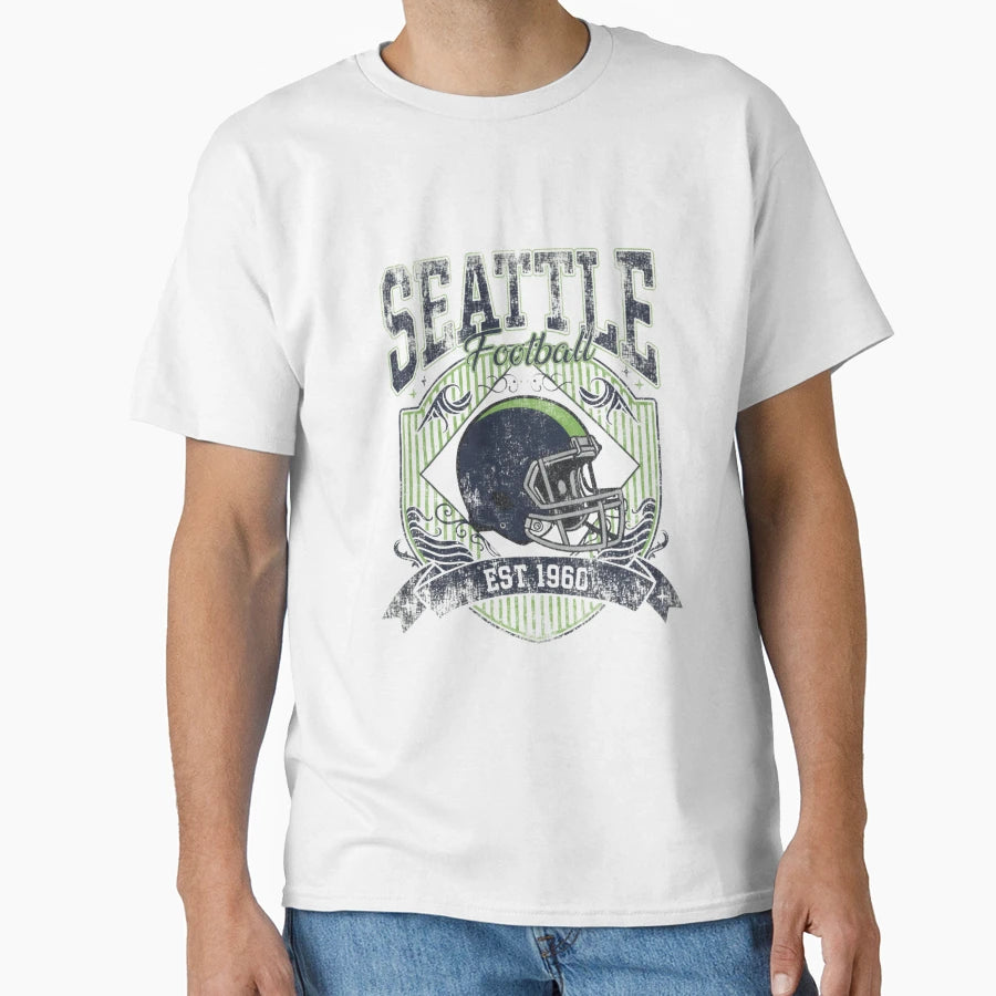 Seattle Seahawks T-Shirt - Streetwear Style Men Women - T-Shirt, Sweatshirt, Hoodie