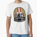 San Francisco Throwback Football T-Shirt - Aesthetic Graphic for Adults - T-Shirt, Sweatshirt, Hoodie