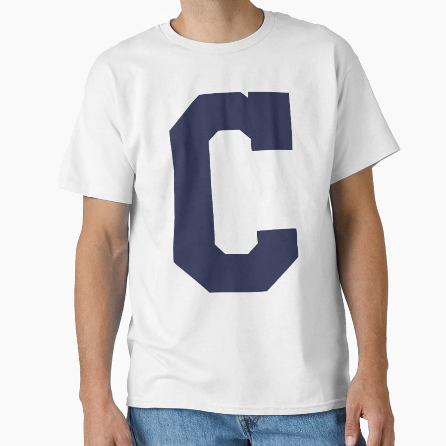 Alphabet Navy C Sports Letter C T-Shirt - Fun Novelty Design Unisex - T-Shirt, Sweatshirt, Hoodie