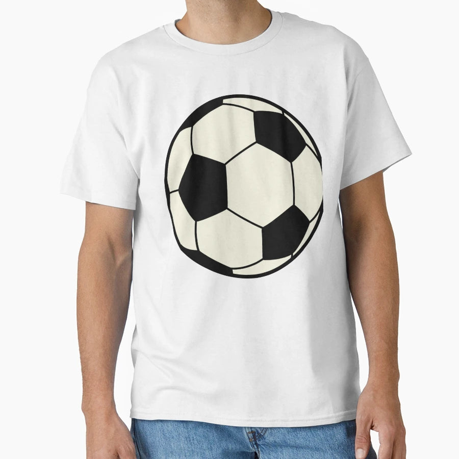 Soccer Ball T-Shirt - Minimalist Print Unisex - T-Shirt, Sweatshirt, Hoodie