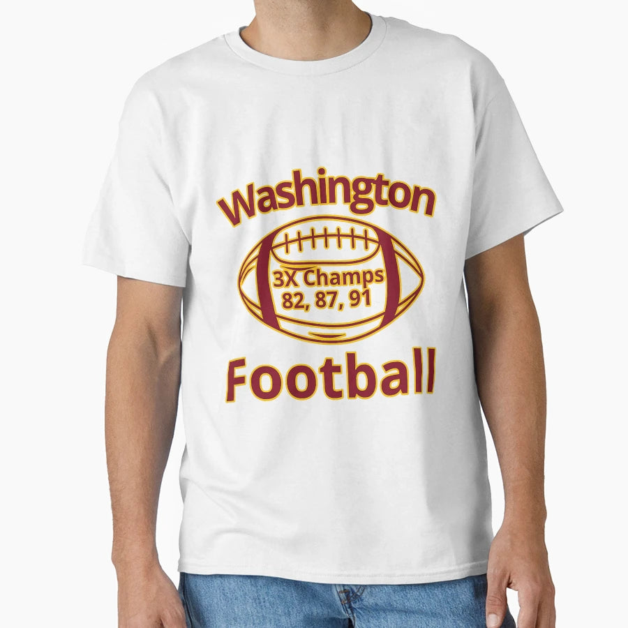 Washington Football Team Football T-Shirt - Minimalist Print Unisex - T-Shirt, Sweatshirt, Hoodie