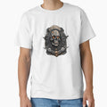 Skull T-Shirt - Minimalist Print Unisex - T-Shirt, Sweatshirt, Hoodie