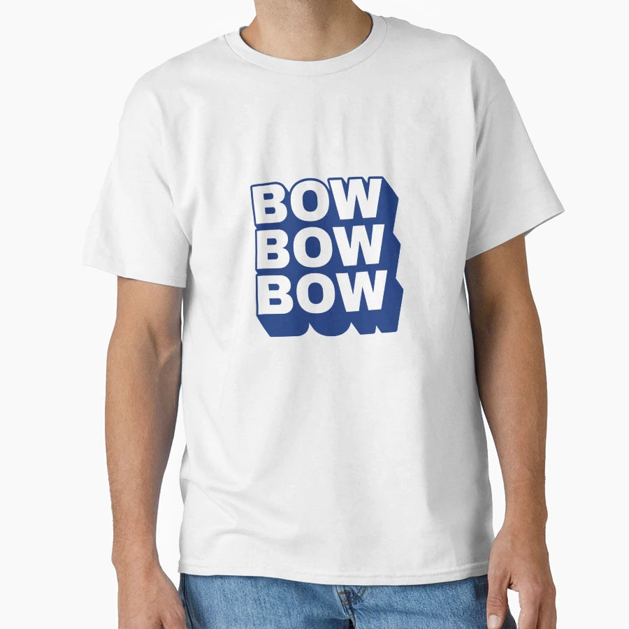 Bow Bow Bow Wnba Indiana Fever Colors T-Shirt - Custom Art Print Men Women - T-Shirt, Sweatshirt, Hoodie