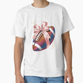 Coquette Bow Disco Football T-Shirt - Trendy Graphic Men Women - T-Shirt, Sweatshirt, Hoodie