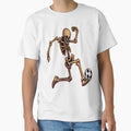Soccer Skeleton Halloween Soccer Player T-Shirt - Trendy Graphic Unisex - T-Shirt, Sweatshirt, Hoodie
