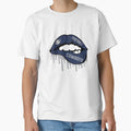 Dallas Football Lips T-Shirt - Fun Novelty Design Unisex - T-Shirt, Sweatshirt, Hoodie