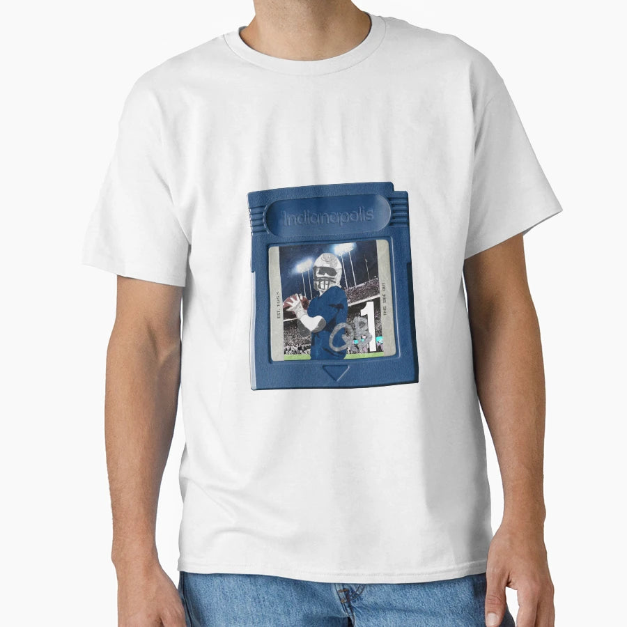 Football Indianapolis T-Shirt - Aesthetic Graphic for Adults - T-Shirt, Sweatshirt, Hoodie