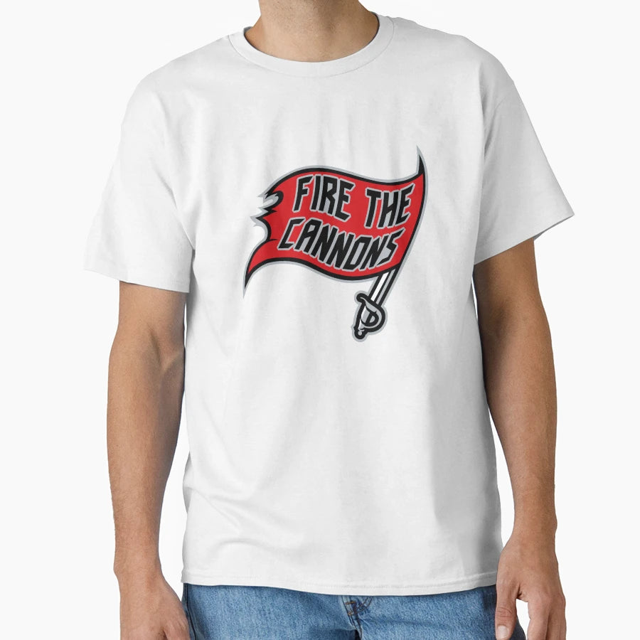 Fire Cannons T-Shirt - Custom Art Print Men Women - T-Shirt, Sweatshirt, Hoodie