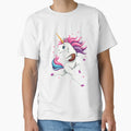 Touchdown Unicorn Magical Football T-Shirt - Fun Novelty Design Unisex - T-Shirt, Sweatshirt, Hoodie