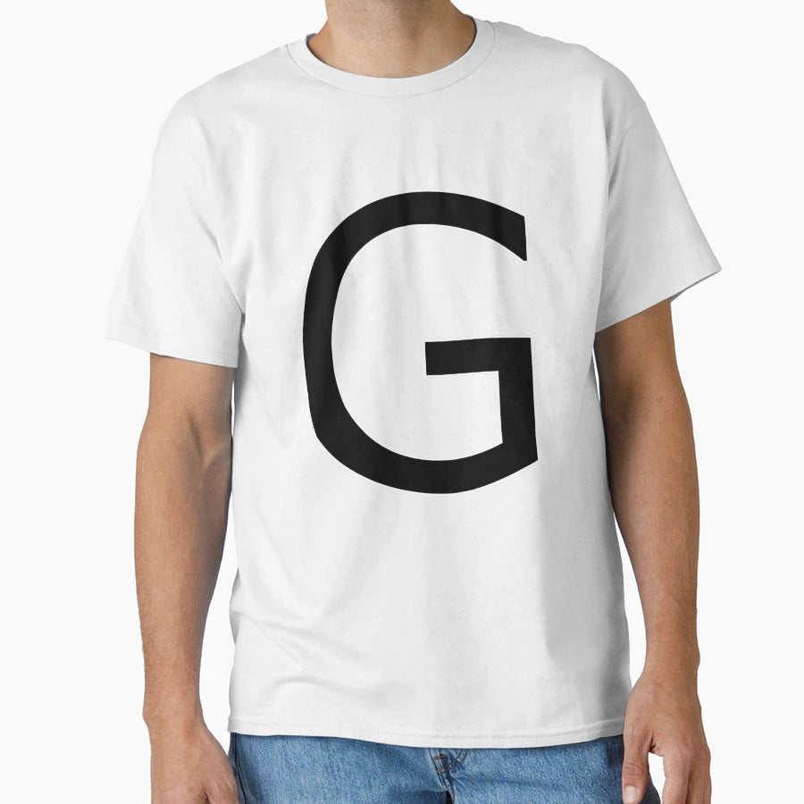 G Alphabet T-Shirt - Custom Art Print Men Women - T-Shirt, Sweatshirt, Hoodie