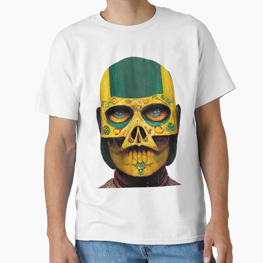 Lucha Skull Wrestler T-Shirt - Trendy Graphic Men Women - T-Shirt, Sweatshirt, Hoodie