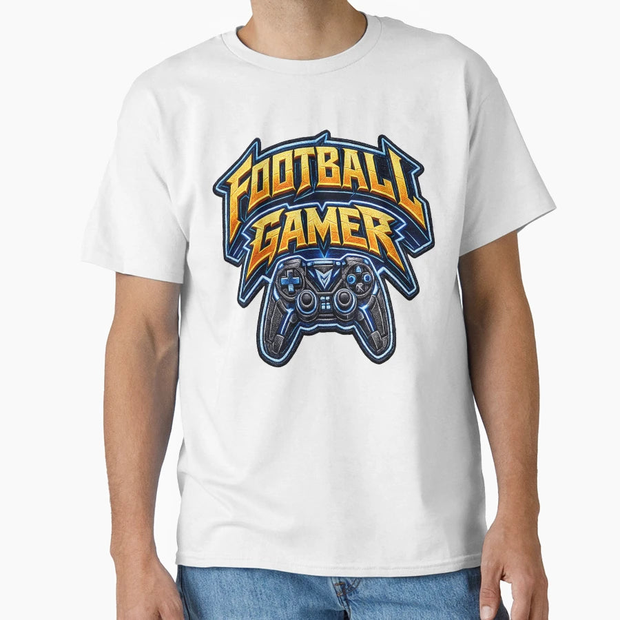 Gamer Football Geek Nerd T-Shirt - Trendy Graphic Unisex - T-Shirt, Sweatshirt, Hoodie